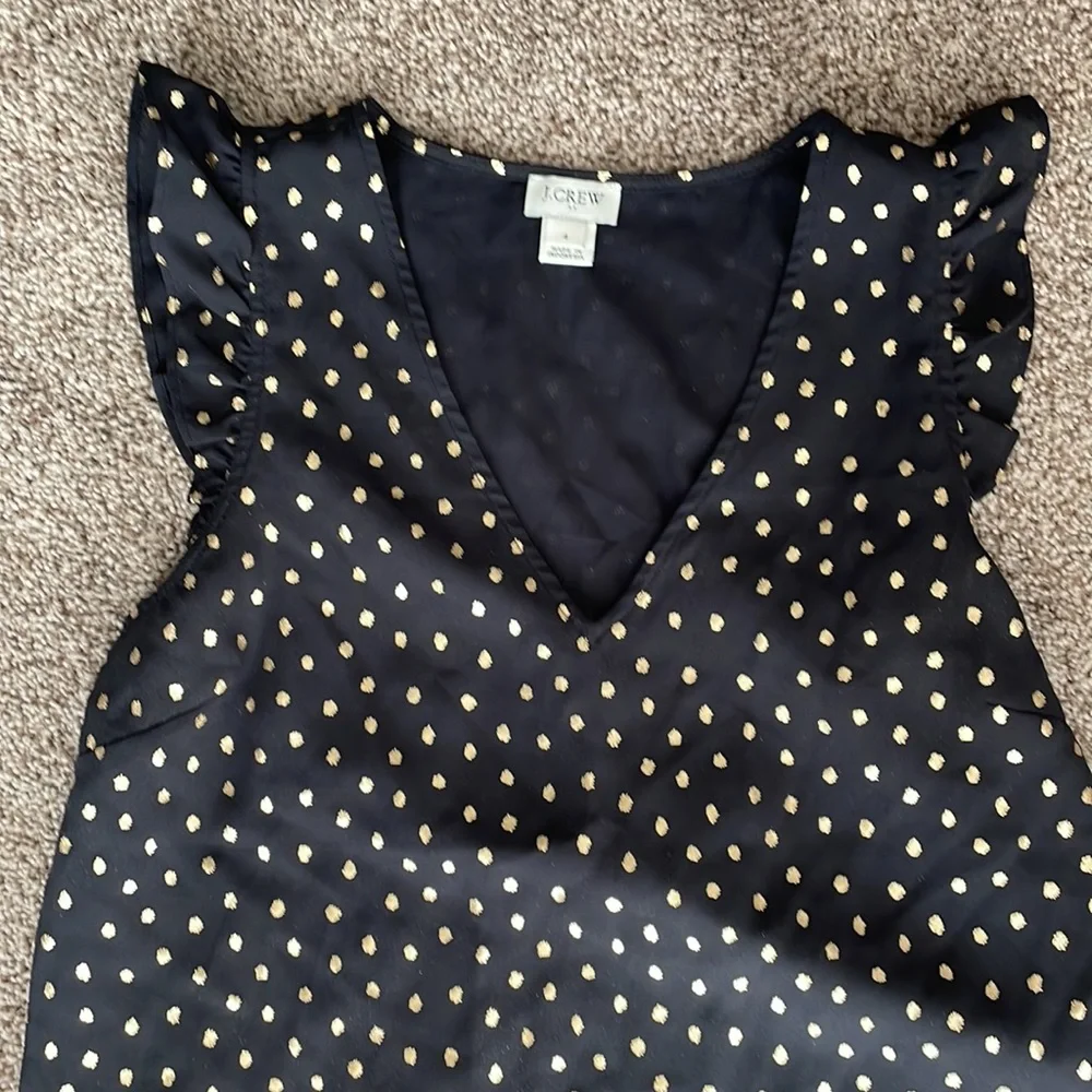 Flutter sleeve top - Picture 2 of 2